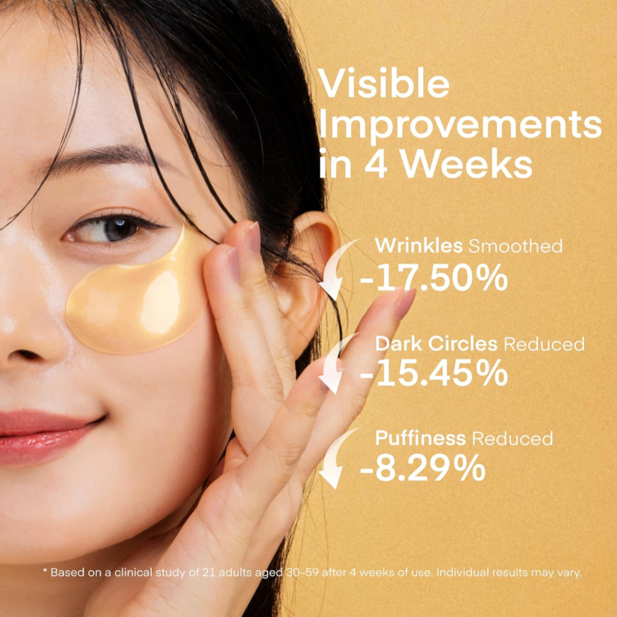 Golden Glow Eye Patches