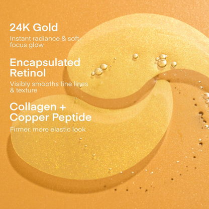 Golden Glow Eye Patches