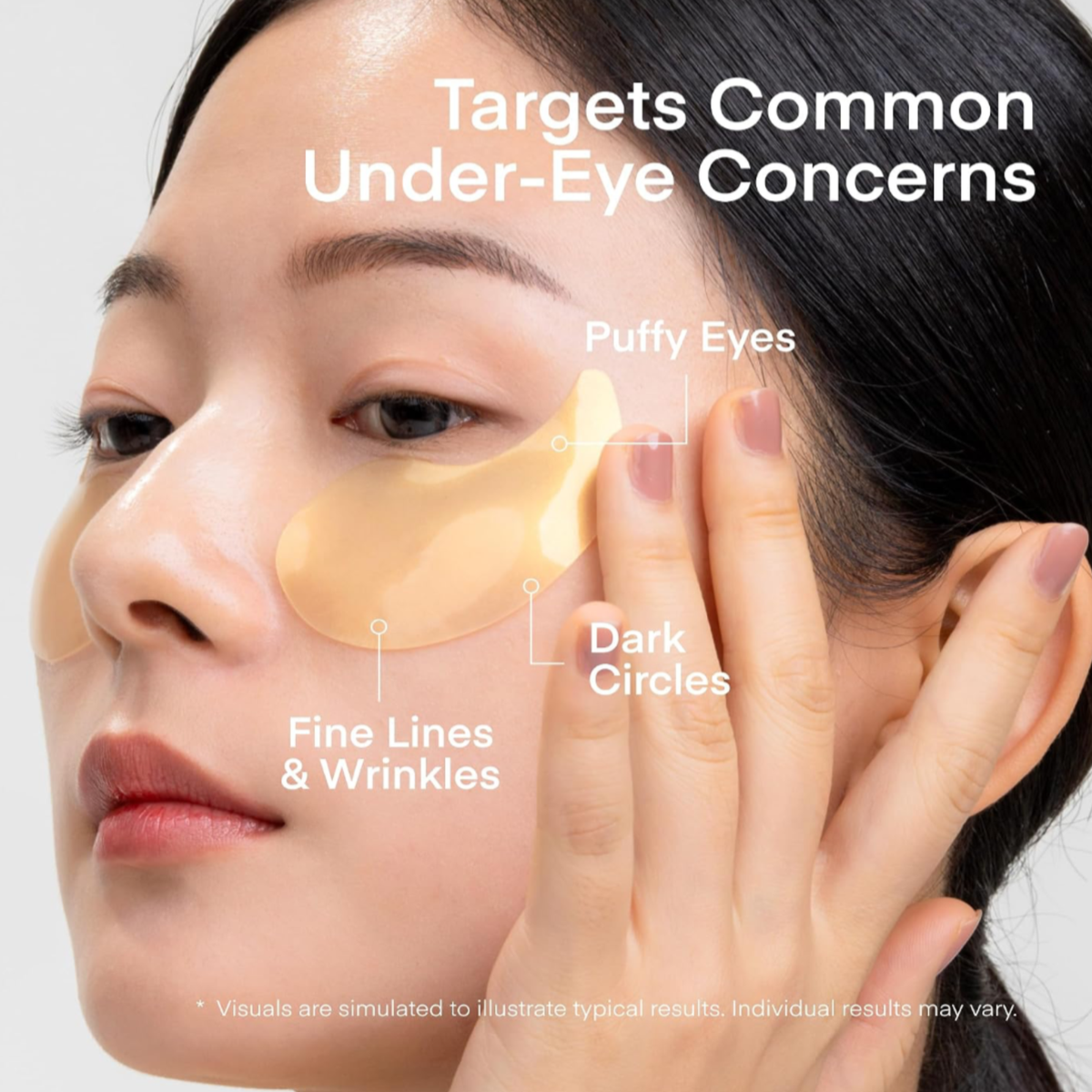 Golden Glow Eye Patches