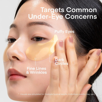 Golden Glow Eye Patches